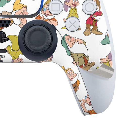 Disney Snow White Dwarfs Pattern PS5 Controller Skin